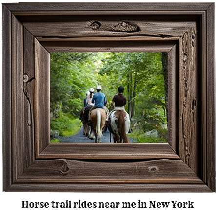 horse trail rides near me New York